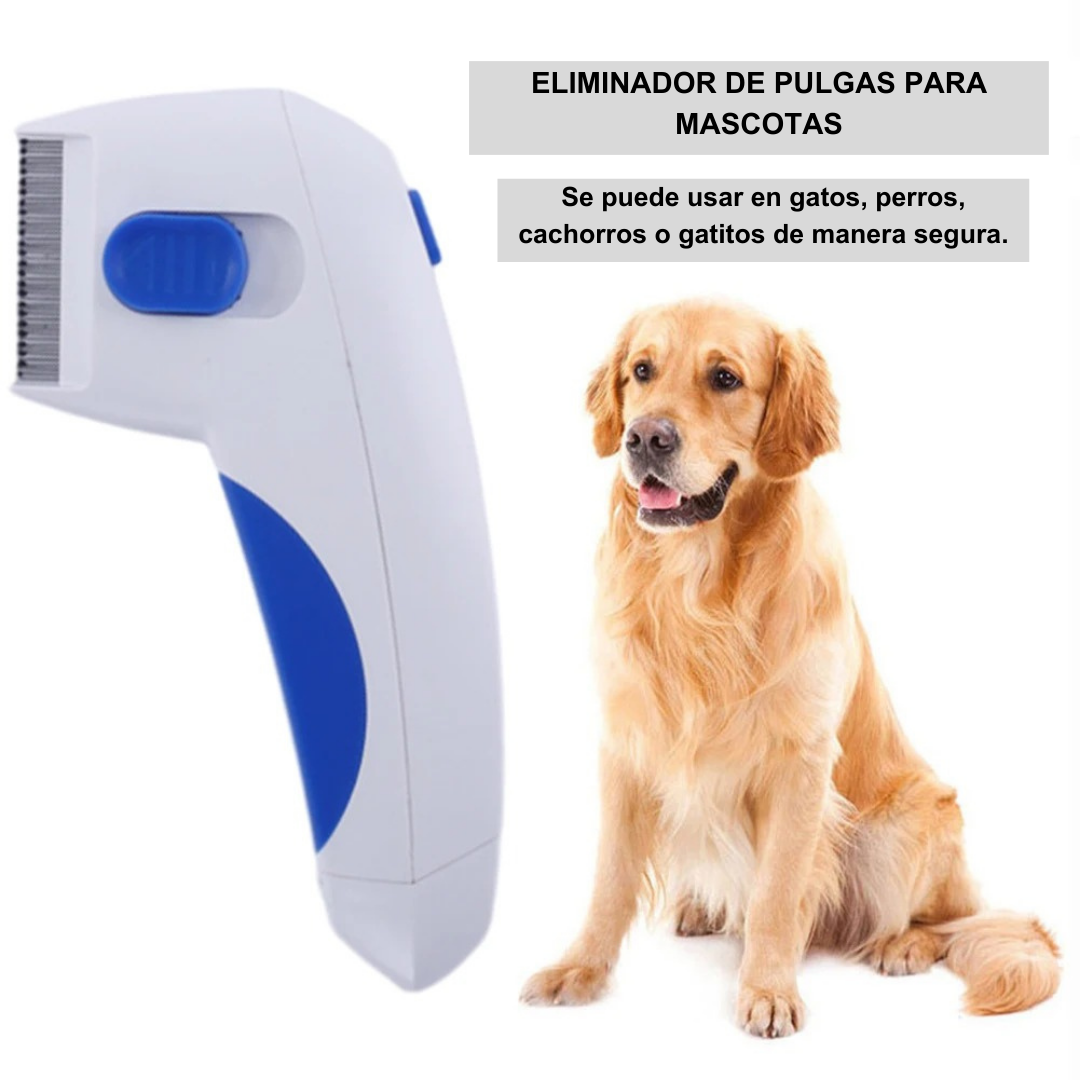 Cepillo Eléctrico quita pulgas Flea Doctor Mascotas