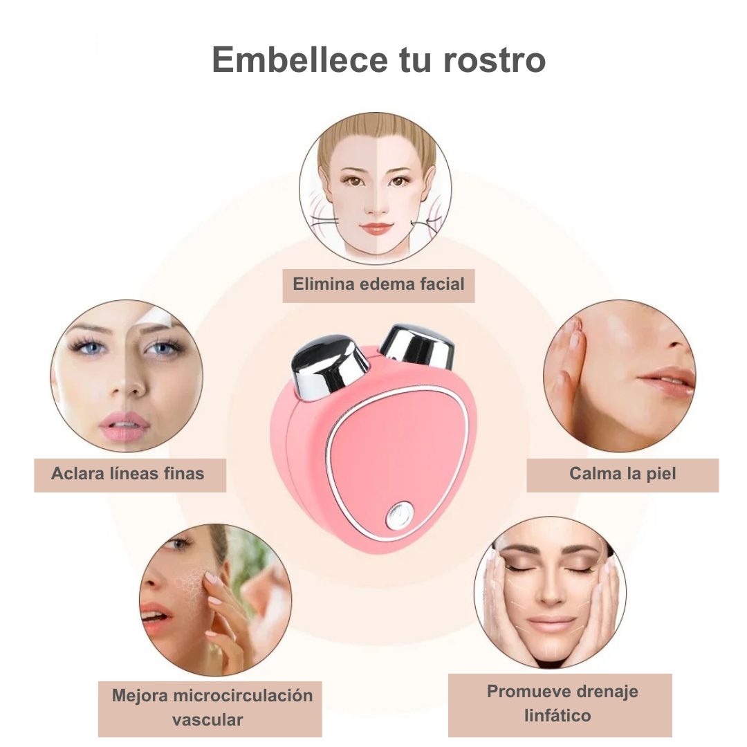 Masajeador Microcorriente Facial EMS