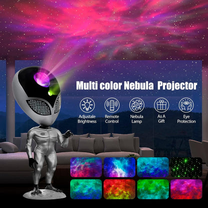 Proyector Alien De Galaxia Con Control